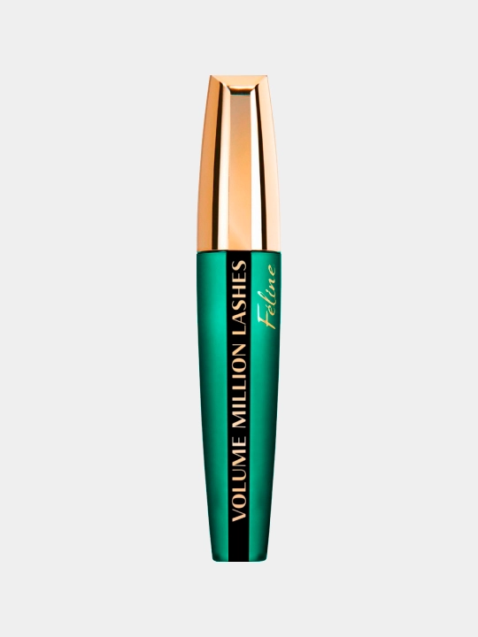 Kirpiklar uchun tush L'Oreal Volume Million Lashes Feline Noir, ton Ekstra-qora