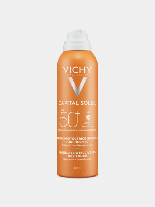Увлажняющий спрей-вуаль VICHY Capital Soleil  SPF50, 200 мл - 