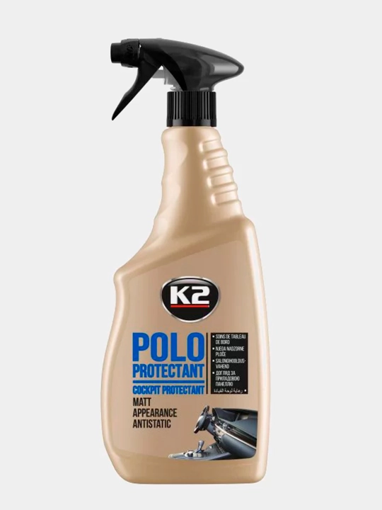 Qayta tiklovchi, jilo, plastik tozalovchi, mat antistatik K2 POLO PROTECTANT, 750 ml