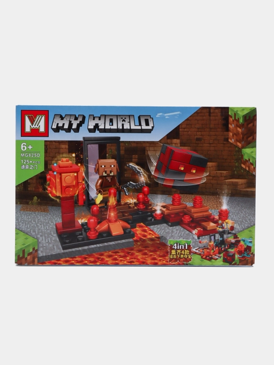 Lego My World konstruktori Lego Minecraft, Cube world bilan mos keladi