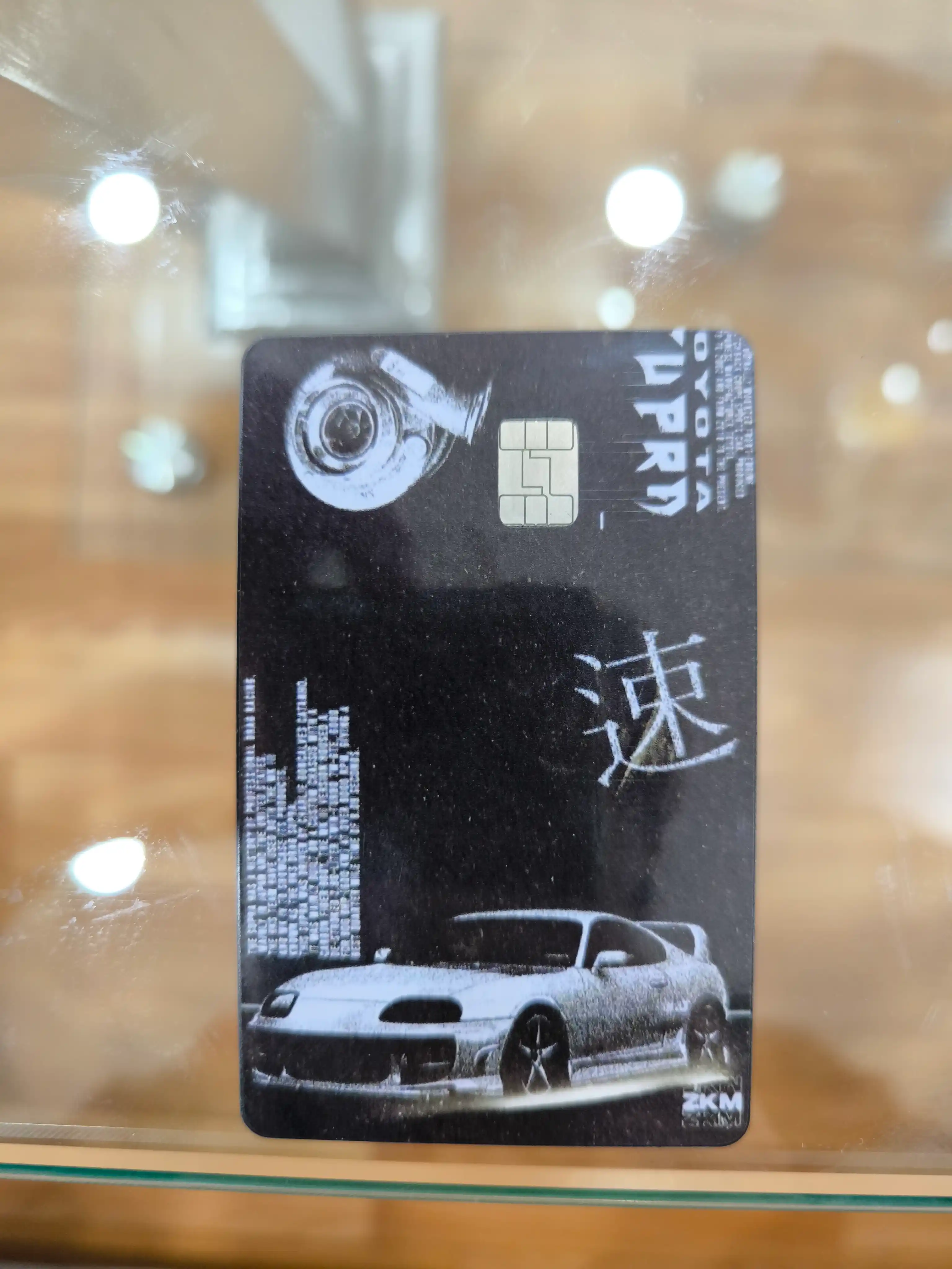 Bank kartasi va chipta stikerlari, Avtomobillar, BMW, Mercedes, Supra, Toyota
