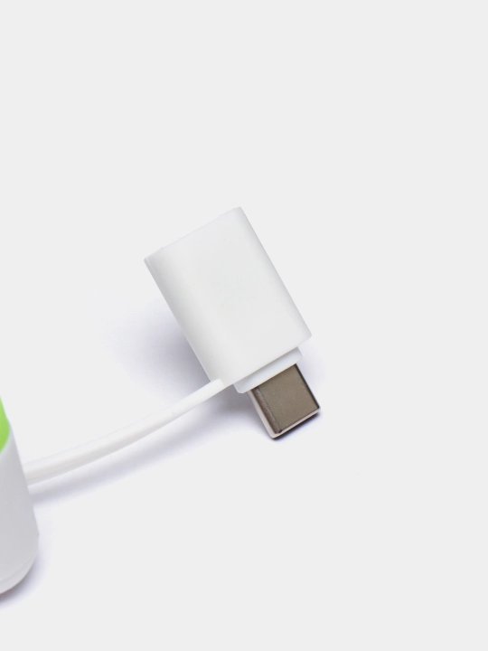 Портативный мини-вентилятор, универсальный, USB, Type-C, Micro, Lightning, 3 в 1