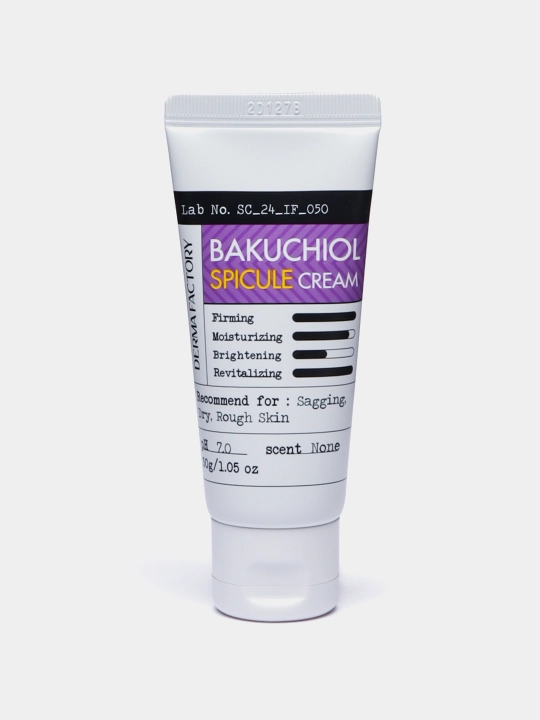 Антивозрастной крем Derma Factory Bakuchiol Spicule Cream, с микроиглами, 30 мл - 
