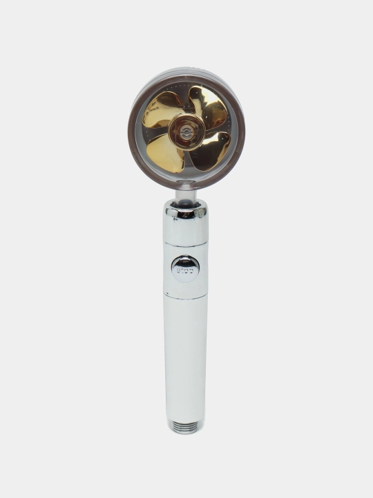 Dush uchun turboleyka, uqalagich va ventilator bilan - 