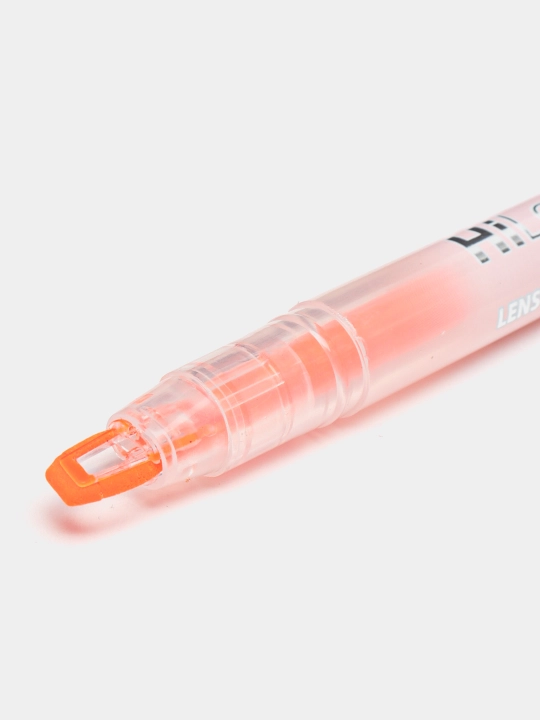 Текстовыделитель Hatber Hi-Lens, Двухсторонний, Оранжевый, 1 mm/5 mm, HL060859