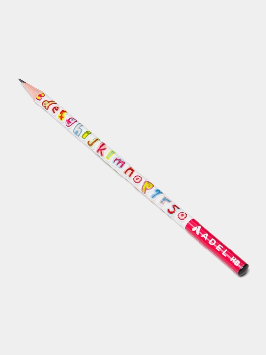 Черный карандаш ADEL Letters Blacklead Pencil, NL FSC 2061130675990