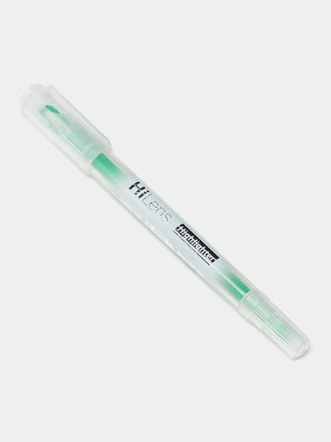 Текстовыделитель Hatber Hi-Lens Двухсторонний, 1 mm/5 mm, Зеленый, HL060858