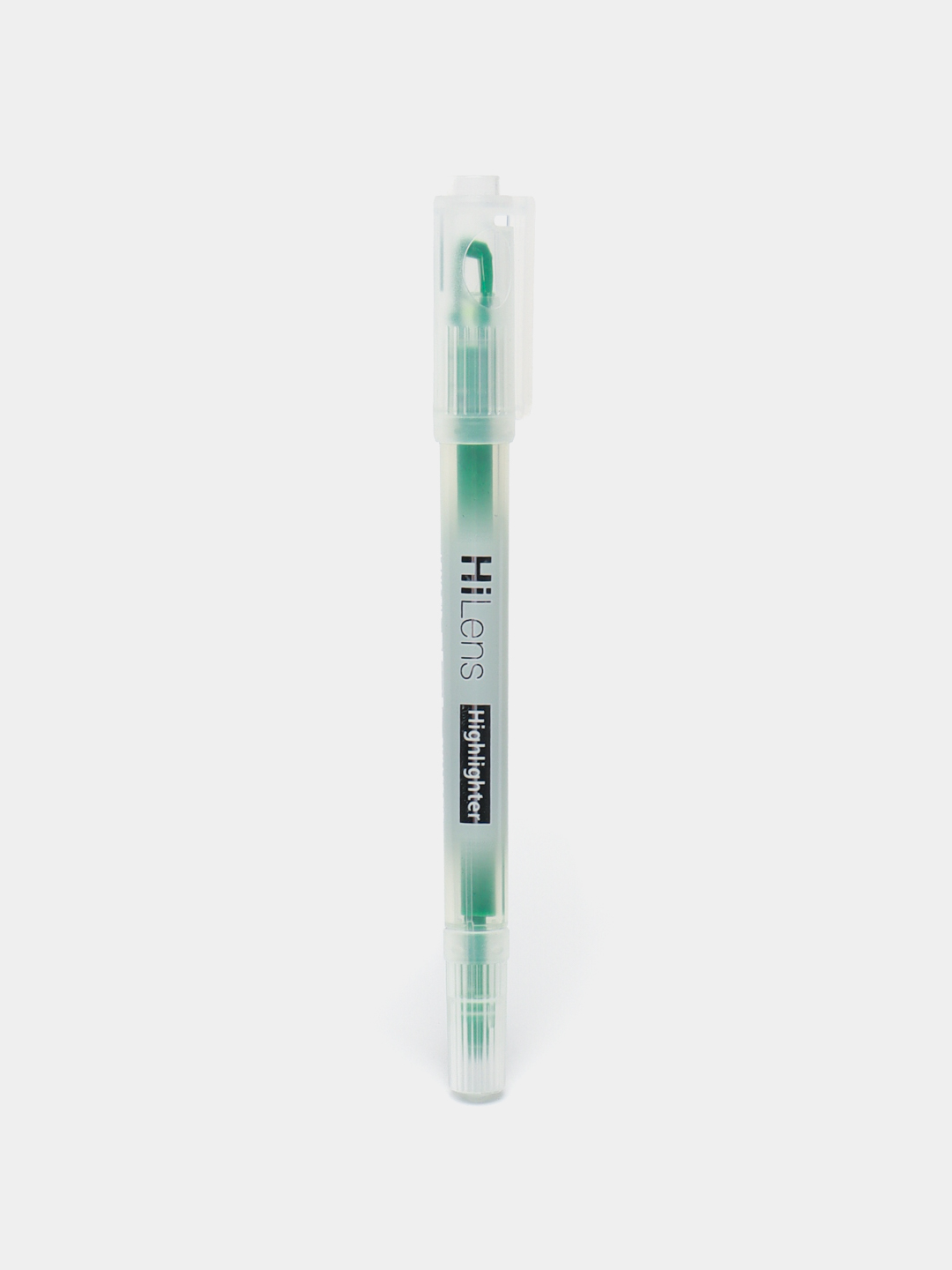Текстовыделитель Hatber Hi-Lens Двухсторонний, 1 mm/5 mm, Зеленый, HL060858 - 