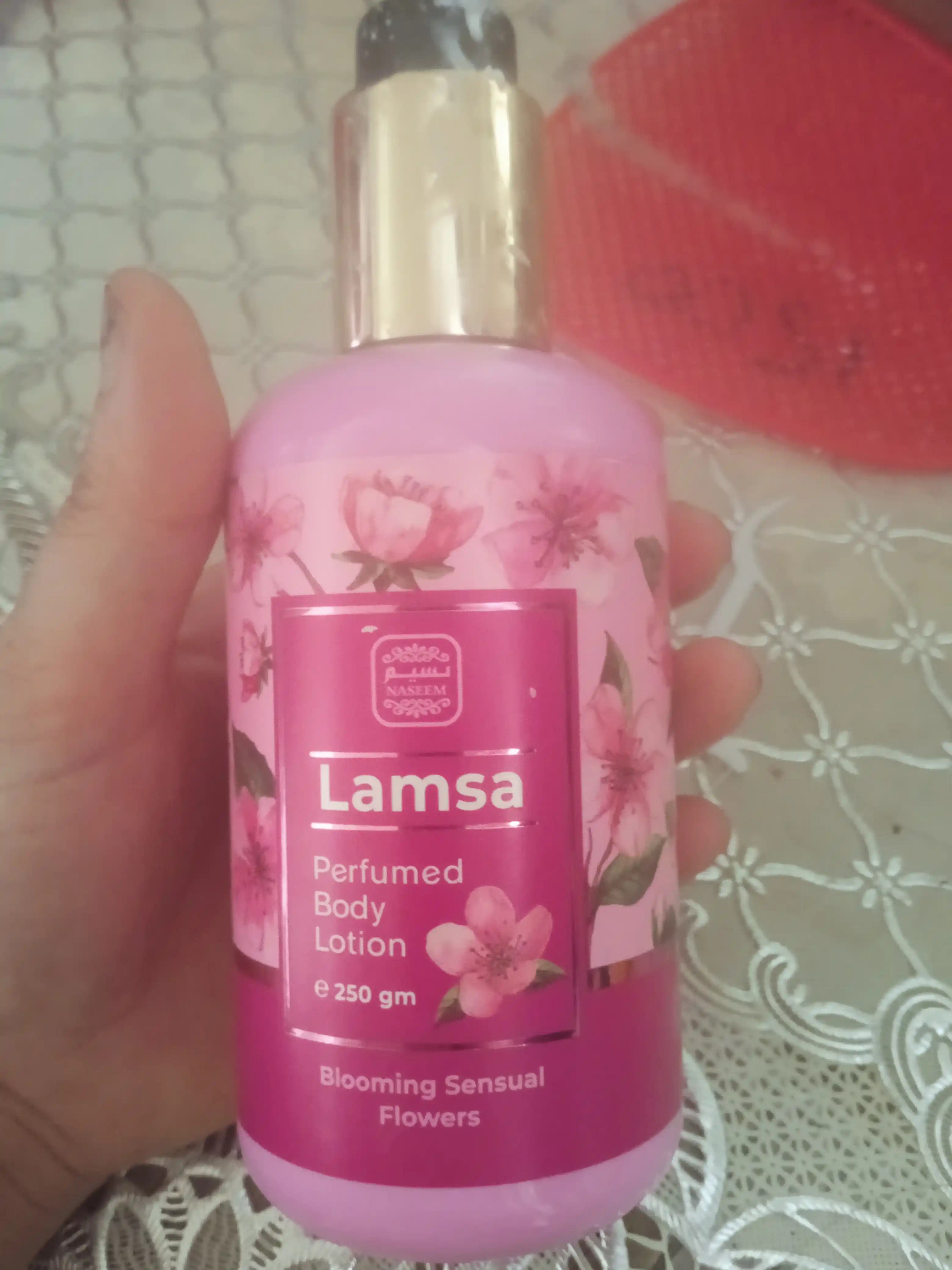 Bushra, Lamsa, Sadaat body lotion alkogolsiz parfyumeriya tanasi losoni, 250 g