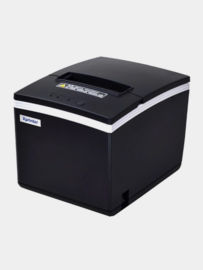 Термопринтер для чека Xprinter XP-E200L, 80 мм, 230 мм/с, USB+LAN