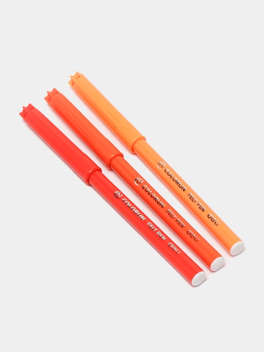 Фломастеры Deli EC10013, 18 цветов, моющиеся чернила, яркие цвета