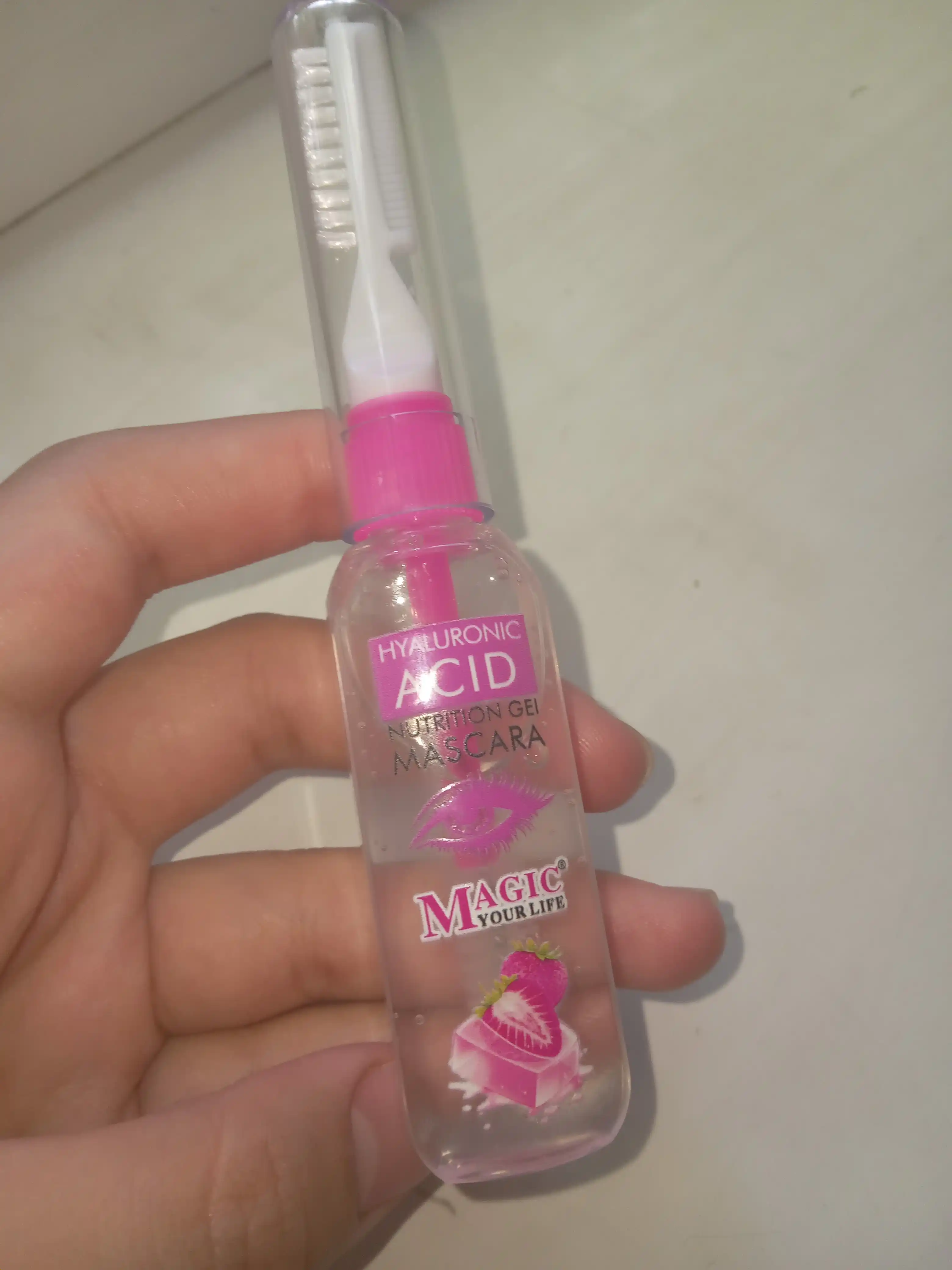 Sigerbome Hyaluronic Acid Nutrition Gel Mascara, прозрачный гель для ресниц и бровей