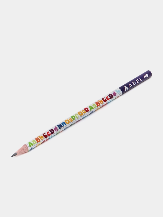 Qora qalam ADEL Letters Blacklead Pencil, NL FSC 2061130675990 - 