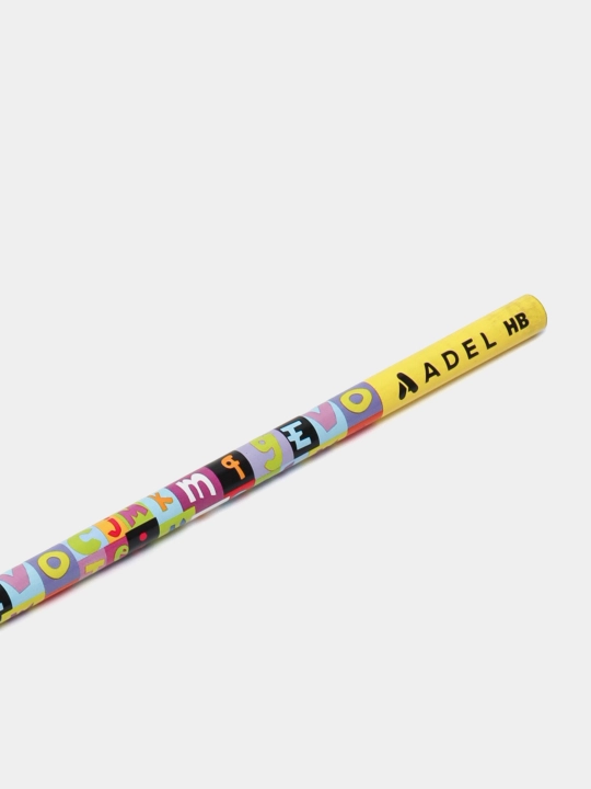 Черный карандаш ADEL Letters Blacklead Pencil, NL FSC 2061130675990