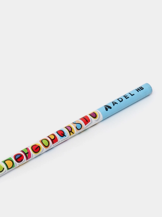 Qora qalam ADEL Letters Blacklead Pencil, NL FSC 2061130675990