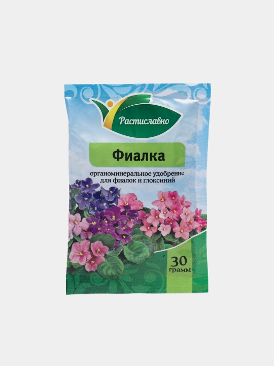 Organomineral o'g'it binafsha va gloxiniaslar uchun, 30 g - 