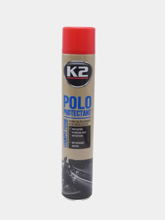 Реставратор полироль пластика матовый антистатик K2 Polo Protectant Aero, 750мл (1000 мл)