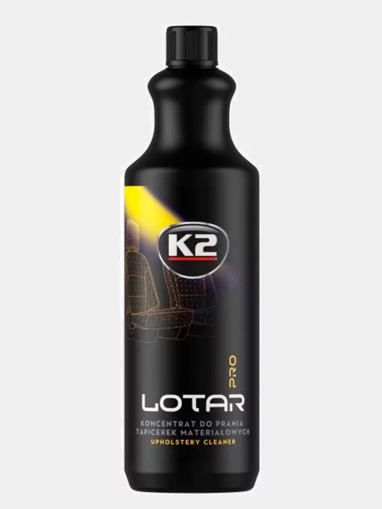 K2 LOTAR Matoli yuzalar, gilamlar va pollarni tozalagich, kam ko‘pikli, megakonsentrat, 1l