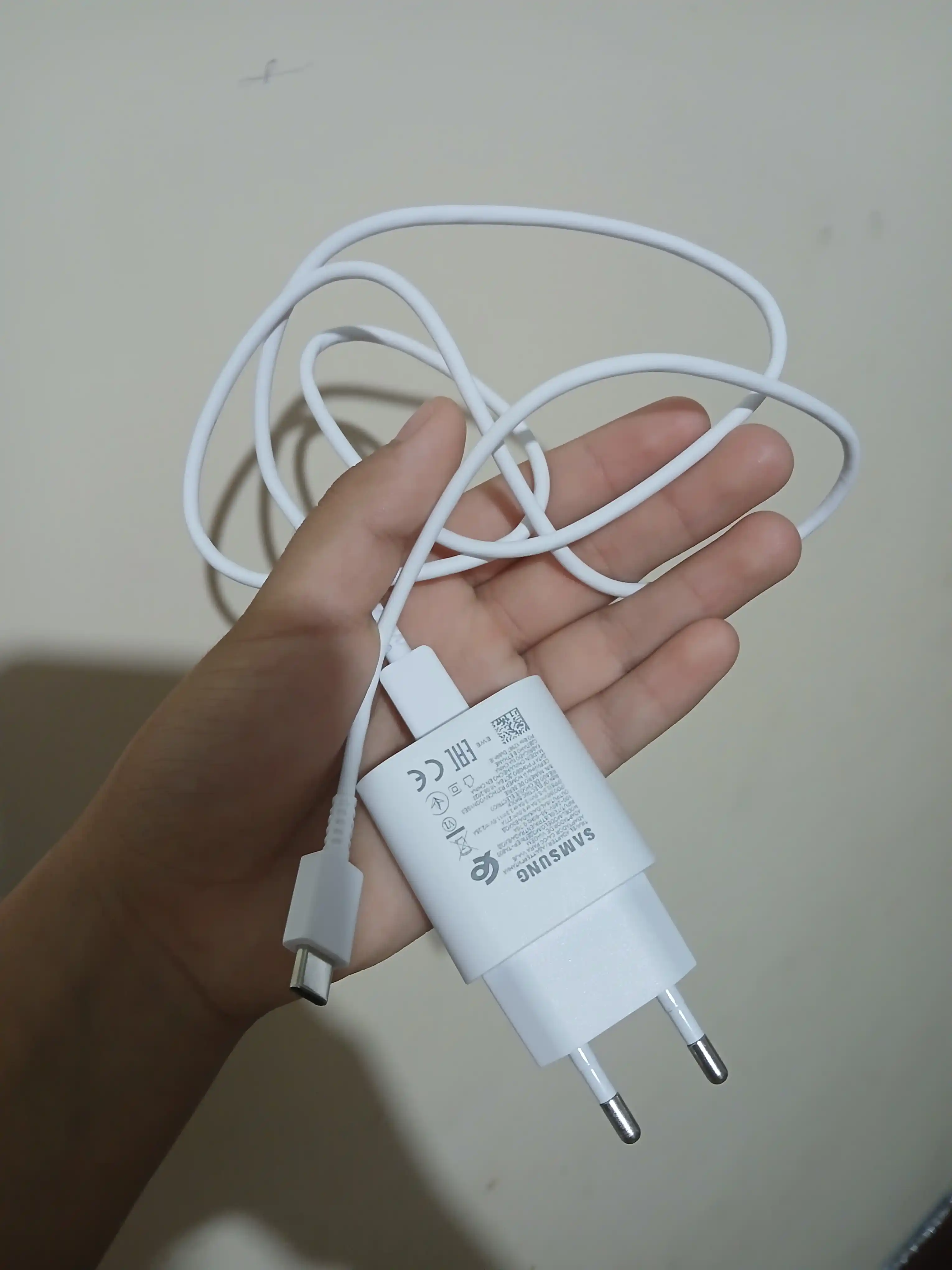 Адаптер для Samsung, зарядное устройство 25 Вт PD Fast Charger с кабелем Type-C 5A