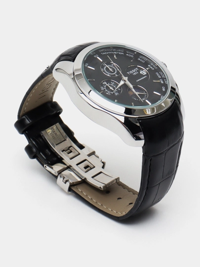 Часы мужские наручные Tissot 1853 AAA, с коробкой и документами — NEWYEAR-SWISS-ХРОМ