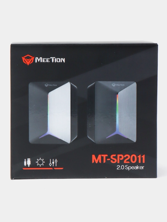 Компьютерные колонки MEETION MT-SP2011 RGB Игровая колонка для ноутбука