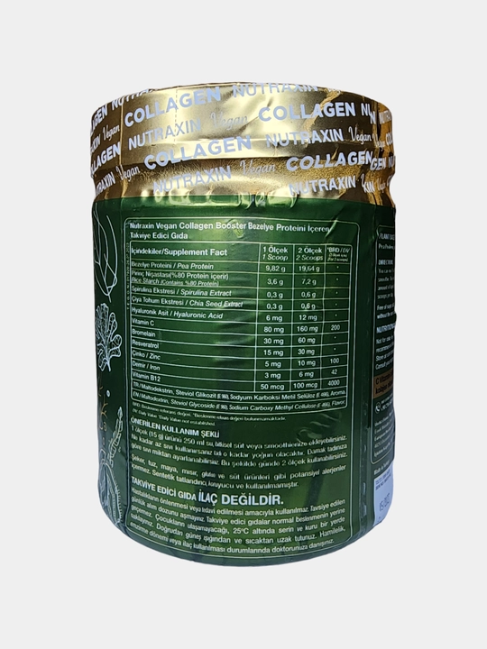 Buster kukuni Nutraxin Vegan Kollagen, o'simliklardan, 300 g, Turkiya