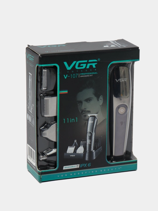 Soch kesish va soqol olish uchun professional Vgr 107, trimmer mashinasi