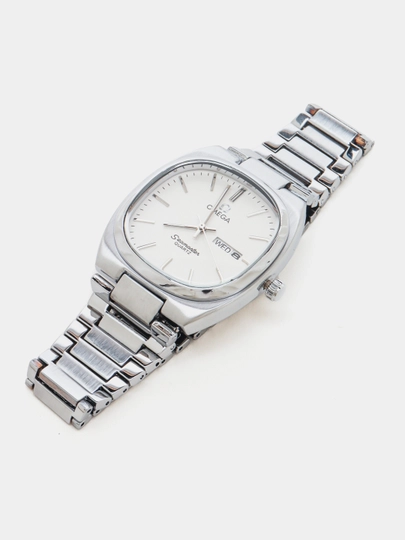 Мужские часы Omega в классическом стиле и роскошном виде — WATCH11-0000061-БЕЛЫЙ