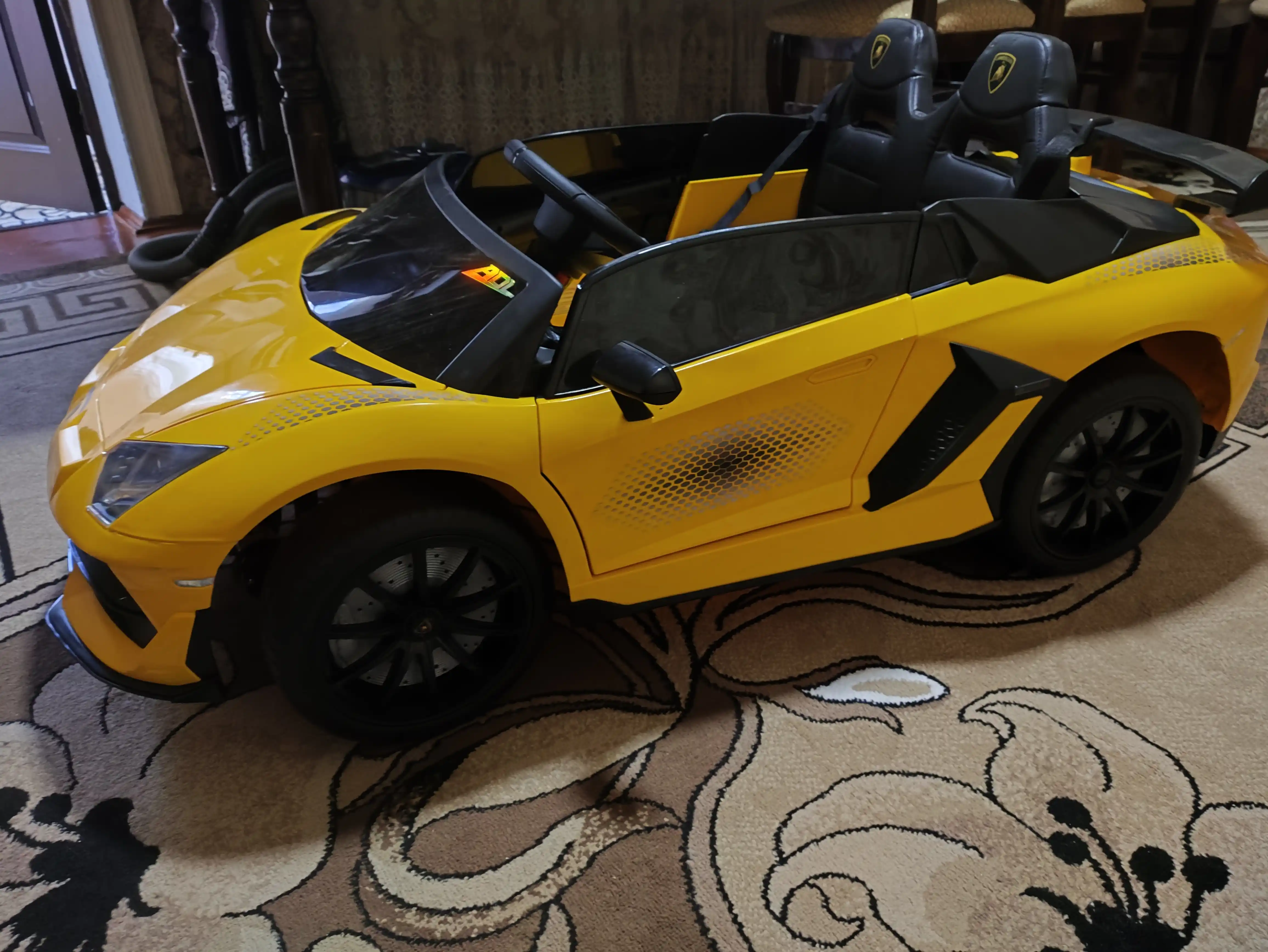 Детский электромобиль Lamborghini, на 2 человека, с пультом дистанционного управления