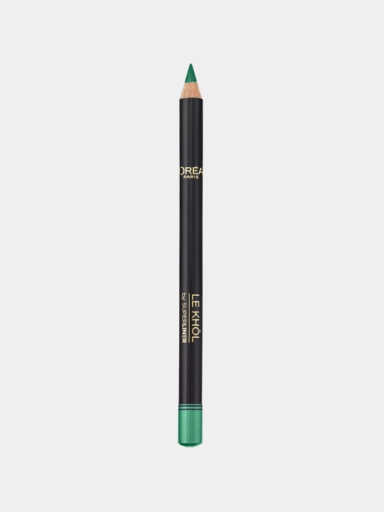 L'Oreal Paris ko'z qalami "Rangli boy" Le Khol, soya 116, To'q o'rmon, uzoq umr - 