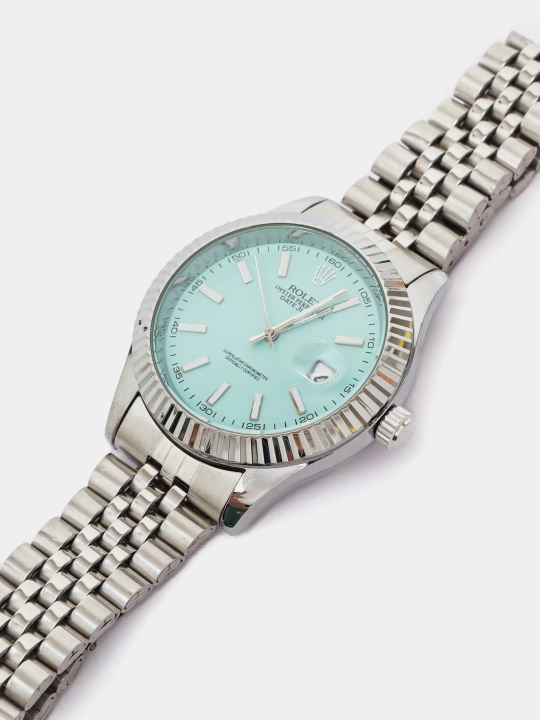 Erkaklar qo'l soati Rolix datejust 42 mm, kvarts mexanizmli, sovg'a to'plami bilan birga