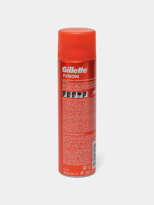 Гель для бритья Gillette Fusion5 Ultra Sensitive, для чувствительной кожи, с миндальным маслом, 200 мл