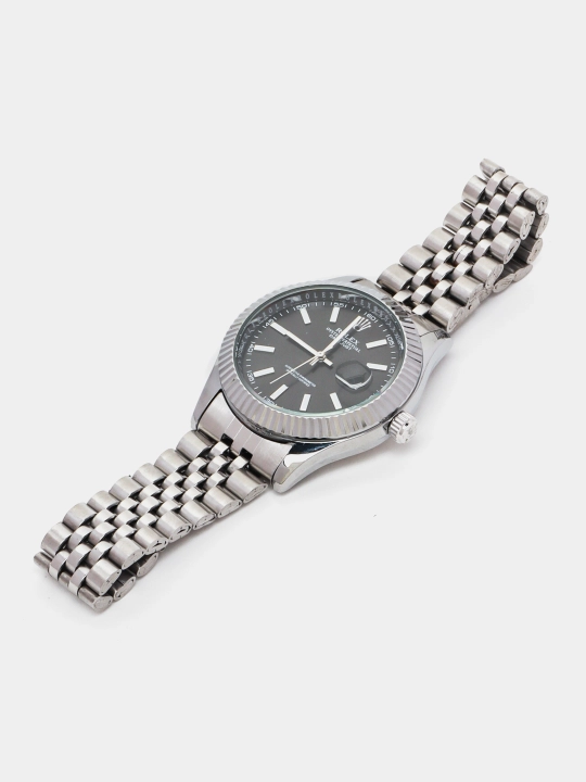 Erkaklar qo'l soati Rolix datejust 42 mm, kvarts mexanizmli, sovg'a to'plami bilan birga