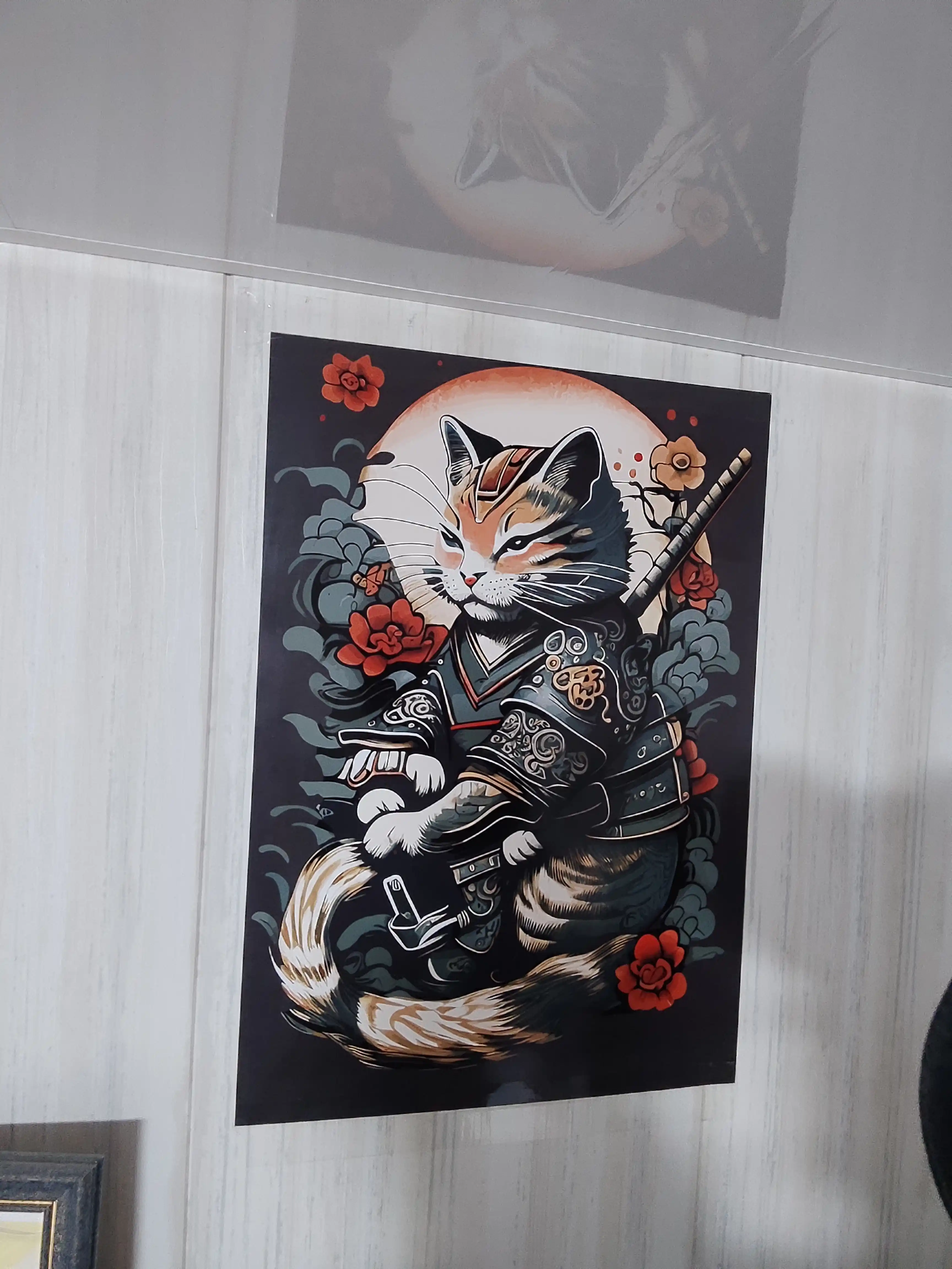 Devordagi poster mushuklar, interyer, A3