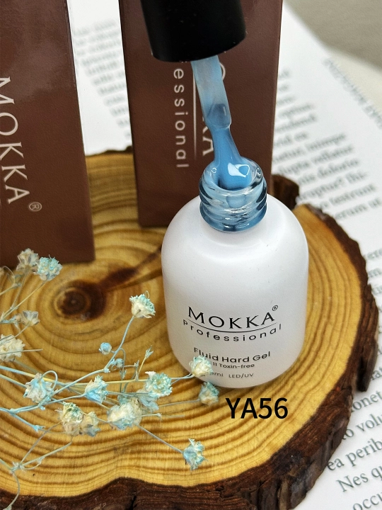Жидкий полигель для ногтей, гель лак для наращивания и ремонта MOKKA
