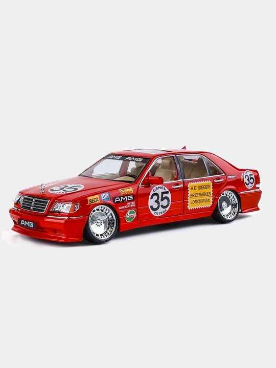 O'yinchoq metall mashinasi Mercedes-Benz AMG 6.3, Nissan Skyline GTR "Jinlifang" 1:24