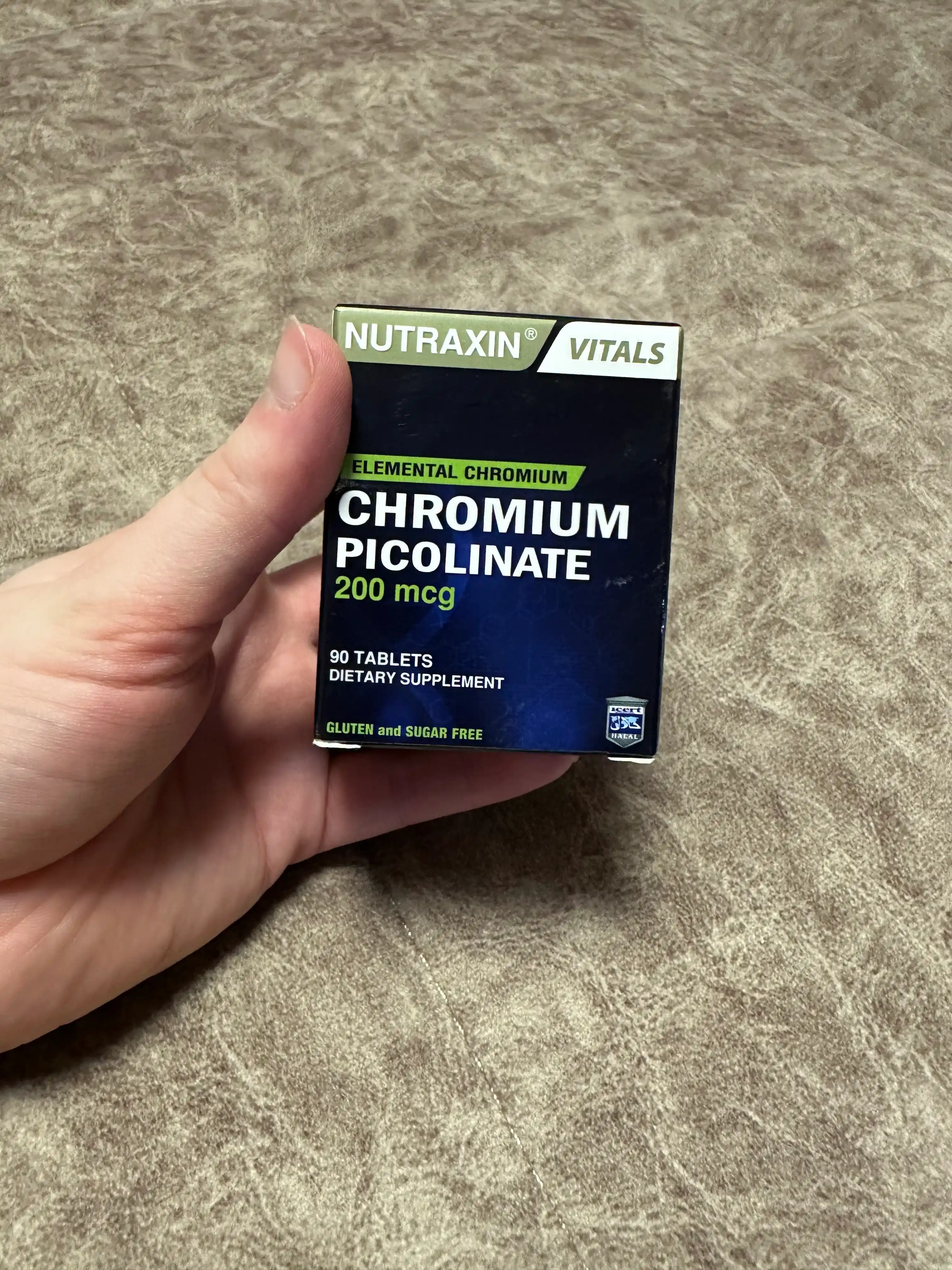 Nutraxin Chromium Xrom pikolinat - 200 mkg 90 tabletka, qandli diabetning oldini olish