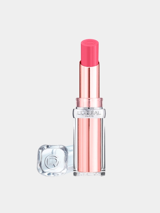 Lablar uchun boyog' L'Oreal Paris Glow Paradise, ton 111, pushti mo''jizalar mamlakati - 