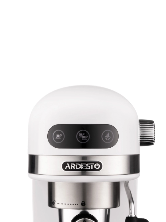 Рожковая кофеварка Ardesto YCM-E1500, 1.4 л, ручной капучинатор, подогрев чашек