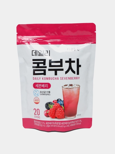 Комбуча Lemona Daily Kombucha Berry — KORBOX-KOMBU20-ФУКСИЯ