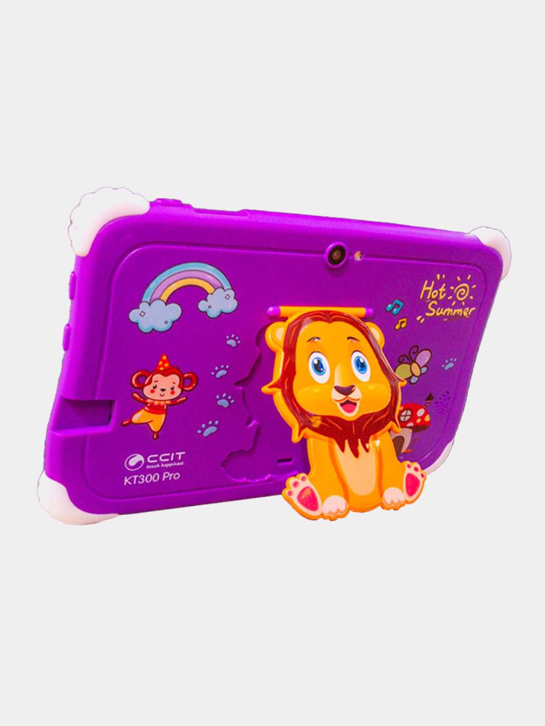 Детский планшет "CCIT KT-300 Pro Android 4/128 ГБ IPS экран" лайм ...