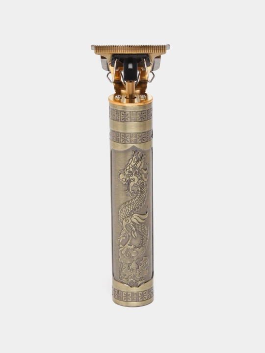 Professional trimmer Vintage T9, soch, mo'ylov va soqolni kesish uchun, LED displeyli