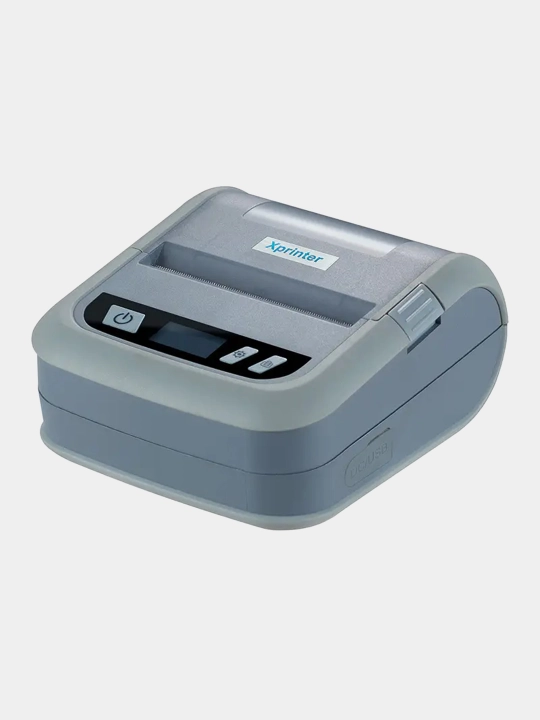 Термопринтер этикеток и для чека Xprinter XP-P323B Portable, 80 мм, 70 мм/с, USB+Bluetooth