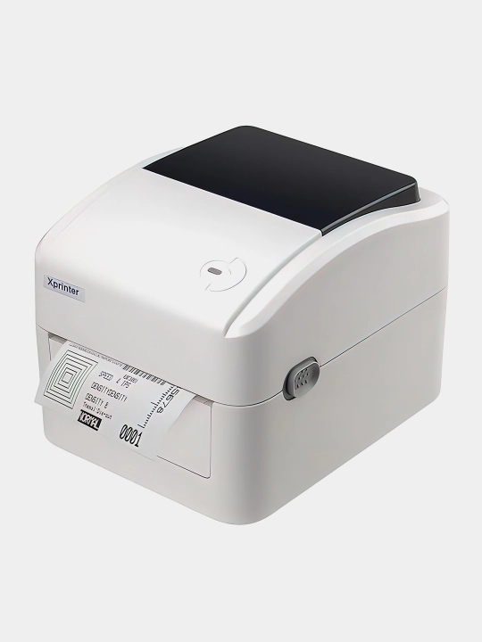 Termal yorliq va lenta printeri Xprinter XP-420B, 4"", 152 mm/s, USB+LAN