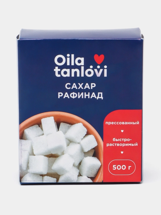Сахар рафинад Oila Tanlovi, 500 г