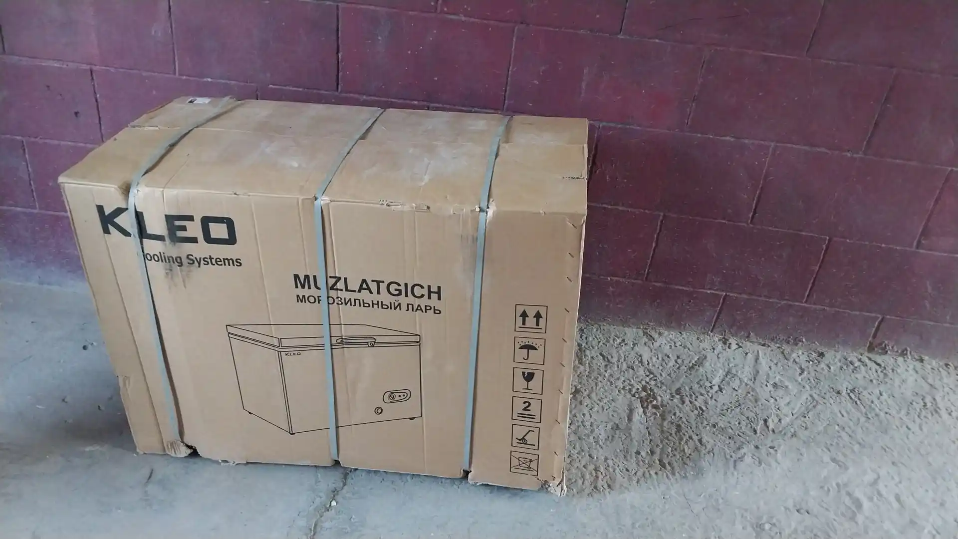 Морозильный ларь KLEO KDF-300A+G, 220 л