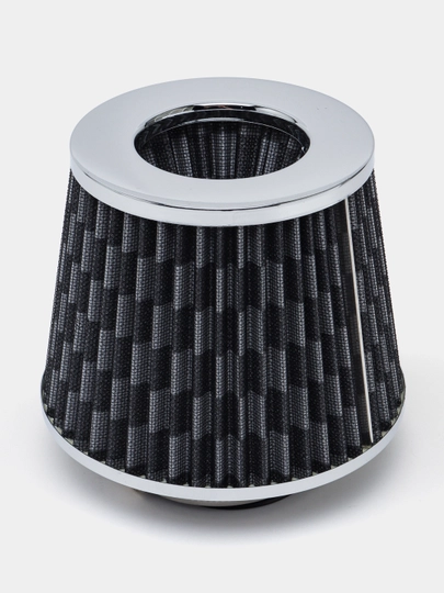 Спортивный воздушный фильтр для автомобиля, универсальный — VALEO-FILTER-ХРОМ