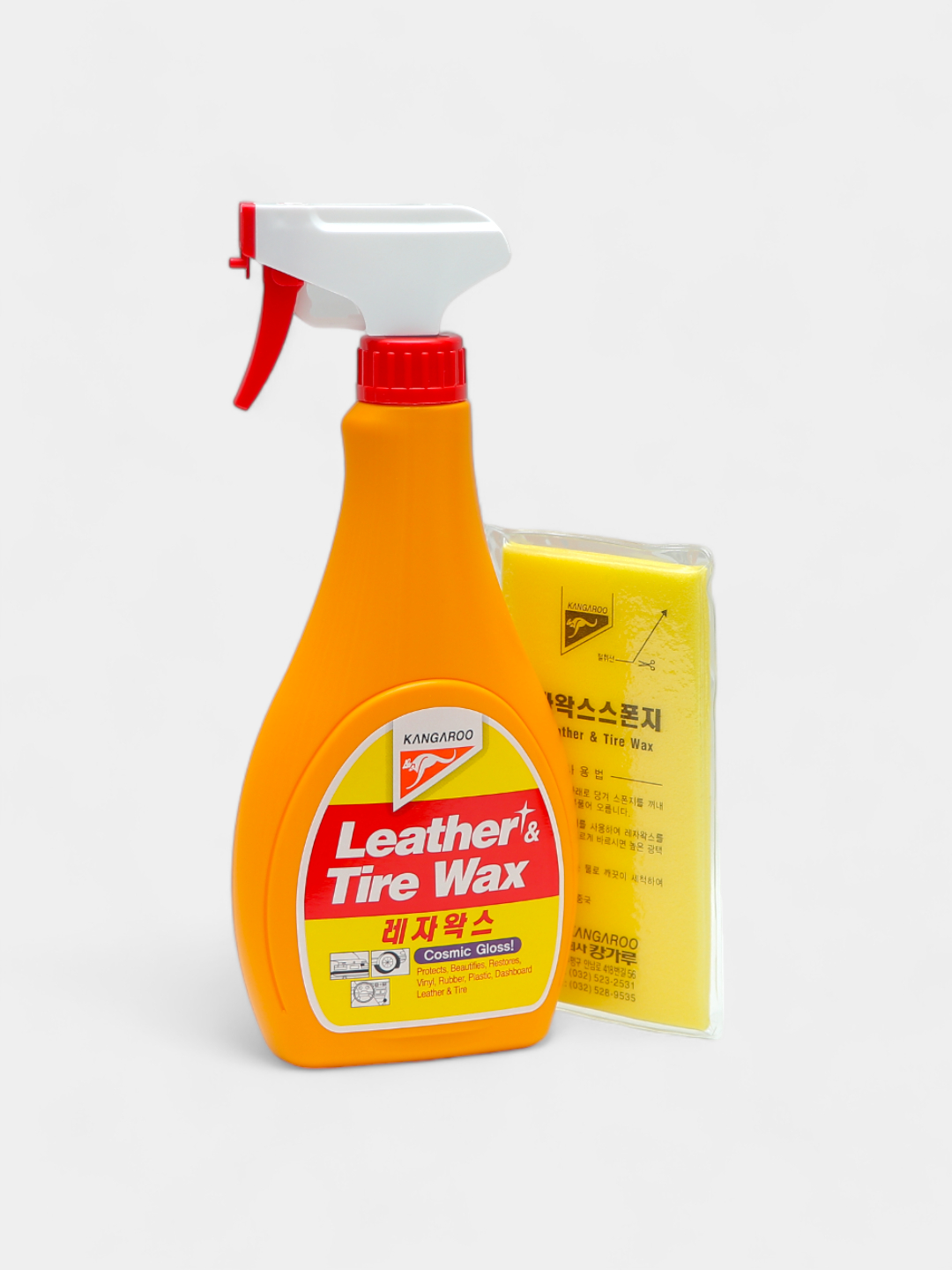 Полироль для кожи, резины, пластмассы Leather&Tire Wax Low Gloss купить ...