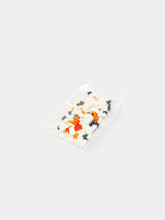 3D blokli konstruktor, mini lego, bolalar va kattalar uchun jumboq, haykalchalar