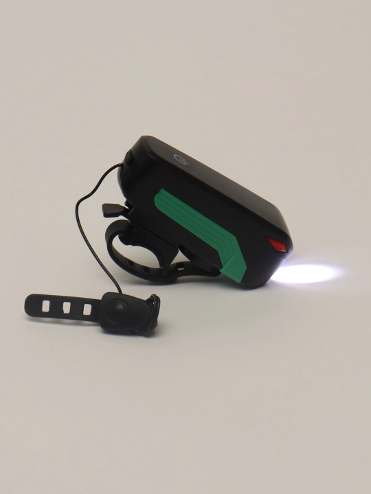 Velosiped lampasi sensorli, 140 dB signal bilan to'plamda u USB dan quvvatlanadi